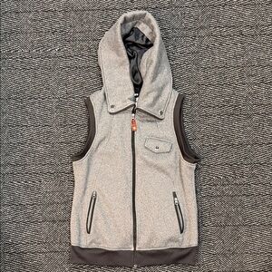 Burton snowboard vest with hood XL dryride